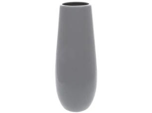 Váza Luna 25 cm, šedá