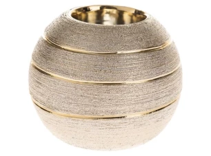 Svícen 10 cm, zlatý