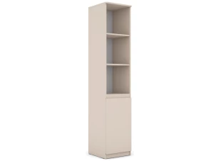 Regál s dvířky Carlos, béžový kašmír, šířka 40 cm