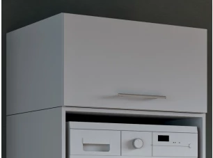 Skříňový nástavec Mr. Sauber 68 cm, bílý