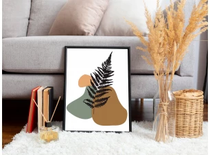 Rámovaný obraz Botanic II, 30x40 cm