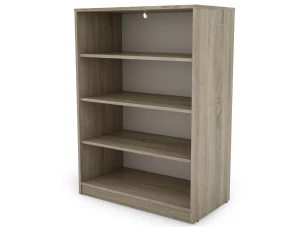 Polovysoký regál Carlos, dub sonoma, šířka 75 cm