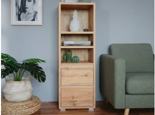 Regál se zásuvkami Image 45 cm, medový dub