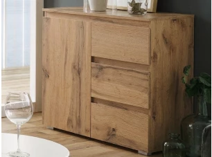 Komoda se zásuvkami Image 80 cm, medový dub