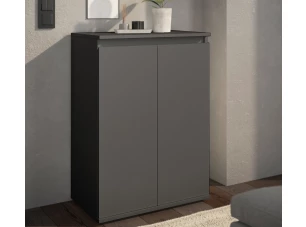 Skříňka 2-dveřová Brest, 60 cm, antracitová