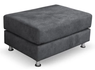 Taburet Universal, tmavě šedá látka