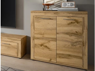 Komoda 2dveřová Jana, 80 cm, dub wotan