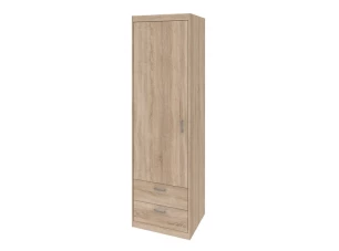 Úzká skříň se zásuvkami Mega 14, dub sonoma