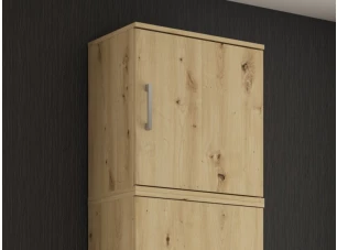 Nízká skříňka/skříňový nástavec Nitro 50 cm, dub artisan