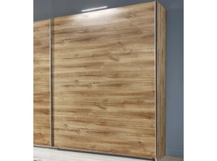 Posuvné dveře ke korpusu skříně šířky 225 cm Easy Plus, prkenný dub