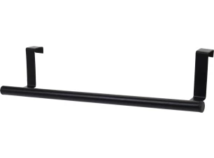 Držák na ručníky 36,5 cm, černý