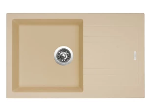 Granitový dřez s odkapem Sinks Linea 780 N, sahara