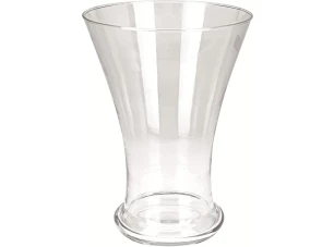 Skleněná váza výška 25 cm