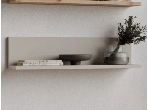 Police na zeď Asko Living, 60 cm, béžová kašmír