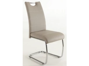 Jídelní židle Flora, cappuccino ekokůže