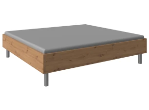 Postel Easy Plus 180x200 cm, dub artisan, komfortní výška