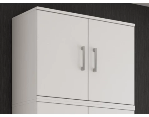 Nízká skříňka/skříňový nástavec Nitro 70 cm, bílý