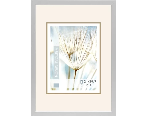 Levně Fotorámeček Giulia 21x29,7 cm, stříbrný