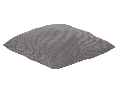 Dekorační/sedací polštář Piano 58x58 cm, stříbrný