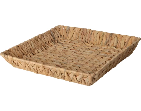 Pletený košík 34x34 cm, vodní hyacint