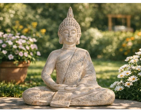 Dekorační soška Sedící Buddha