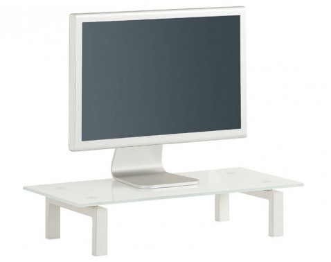 TV nástavec 60x28 cm, bílý - Bílá