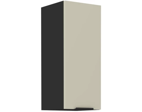 Horní kuchyňská skříňka Arona, 30 cm, kašmírová/černá