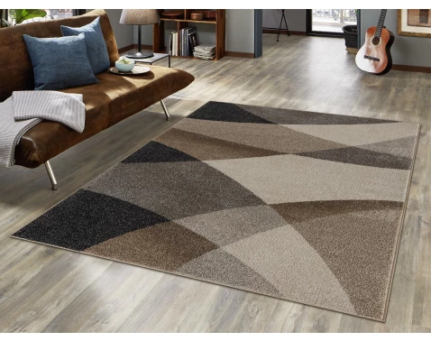 Koberec Thales 80x140 cm, béžová abstrakce