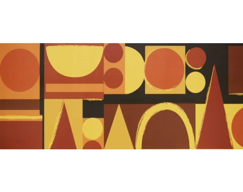 Levně Obraz na zeď Boho abstraktní umění, 150x65 cm