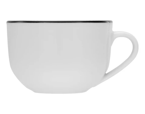 Šálek Luna Black Line 200 ml, bílý