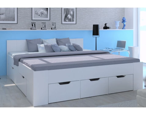 Postel Astral 180x200 cm, bílá