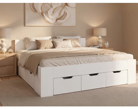 Postel Astral 180x200 cm, bílá