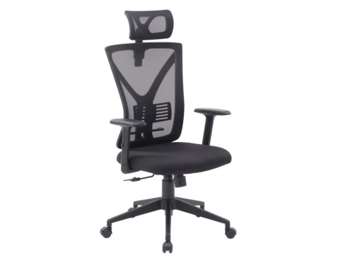 Kancelářská židle Image, černá látka