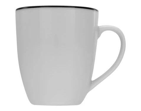 Hrnek Luna Black Line 300 ml, bílý