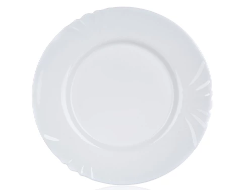 Levně Mělký talíř Cadix 25 cm, bílý
