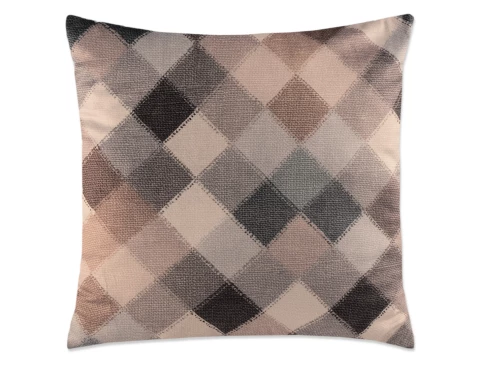 Dekorační polštář Monika 45x45 cm, hnědý