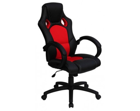 Kancelárská židle na koleckách š/v/h: ca. 61x108-118x67,5 cm