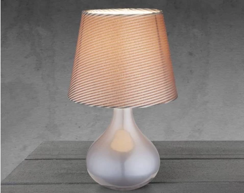 Stolní lampa Freedom, šedá