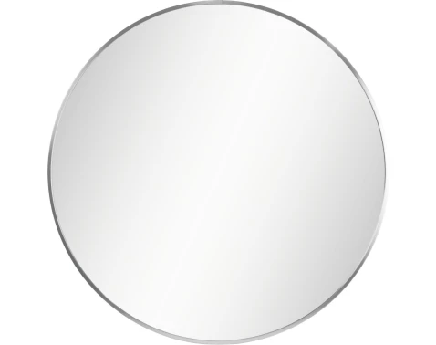Nástěnné zrcadlo Josie 60 cm, stříbrné kulaté