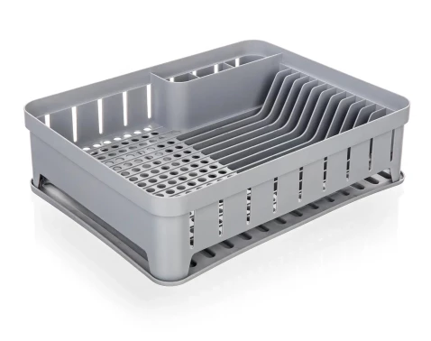 Levně Odkapávač na nádobí myKitchen 40x31 cm, šedý