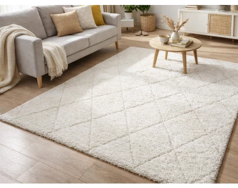 Koberec Ideal Shaggy 160x230 cm, diamant krémový