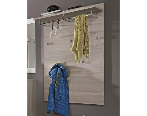 Věšákový panel Funny, dub stříbrný