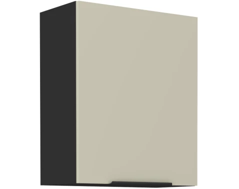 Horní kuchyňská skříňka Arona, 60 cm, kašmírová/černá