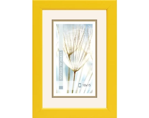 Fotorámeček Giulia 10x15 cm, žlutý