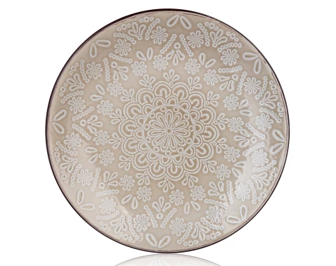 Dezertní talíř Shape 21,3 cm, krajkový vzor