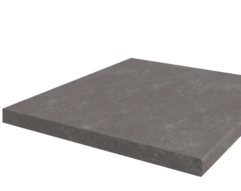 Kuchyňská pracovní deska pro rohovou skříňku 29 cm, tmavě šedý kámen