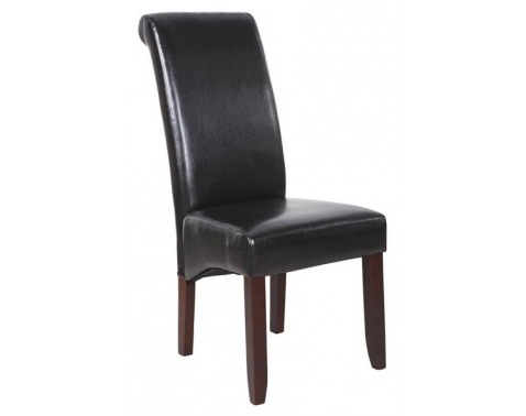 Jídelní židle hnedá; š/v/h: ca. 49x106x65 cm