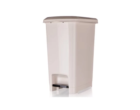 Levně Odpadkový koš Step 15 l, krémový
