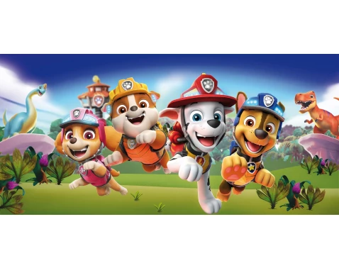 Levně Dětský obraz Paw Patrol dino, 70x33 cm