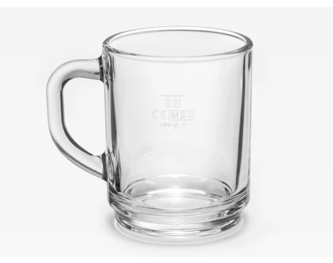 Skleněný hrnek Denver, 200 ml